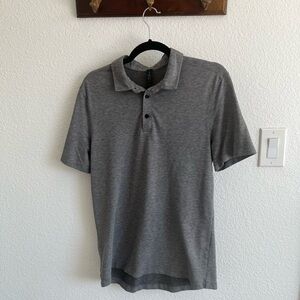Heather grey lululemon evolution polo